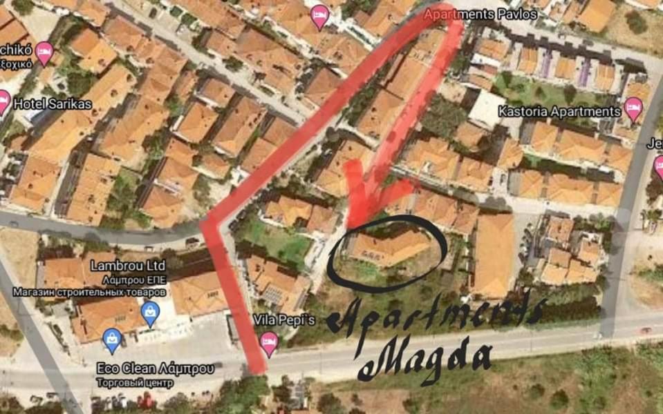 Apartments Magda Polychrono Dış mekan fotoğraf